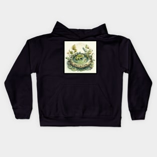 Frog Pond Ornament Kids Hoodie